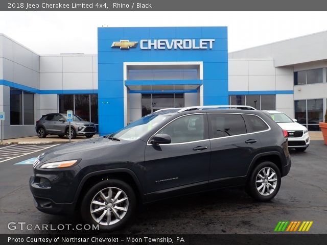 2018 Jeep Cherokee Limited 4x4 in Rhino