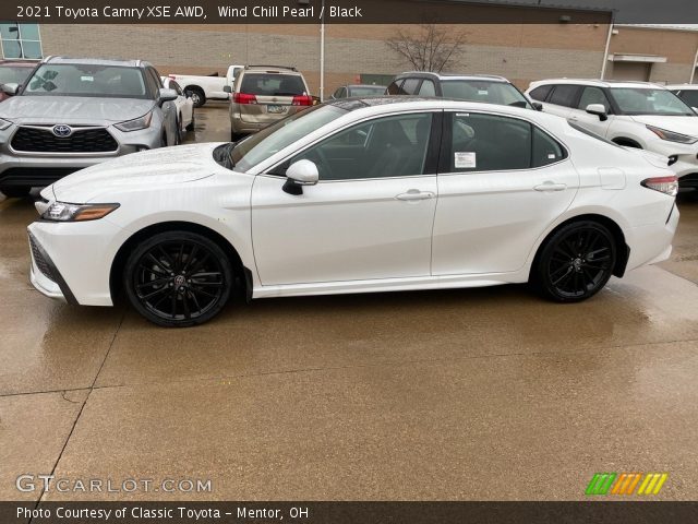 2021 Toyota Camry XSE AWD in Wind Chill Pearl