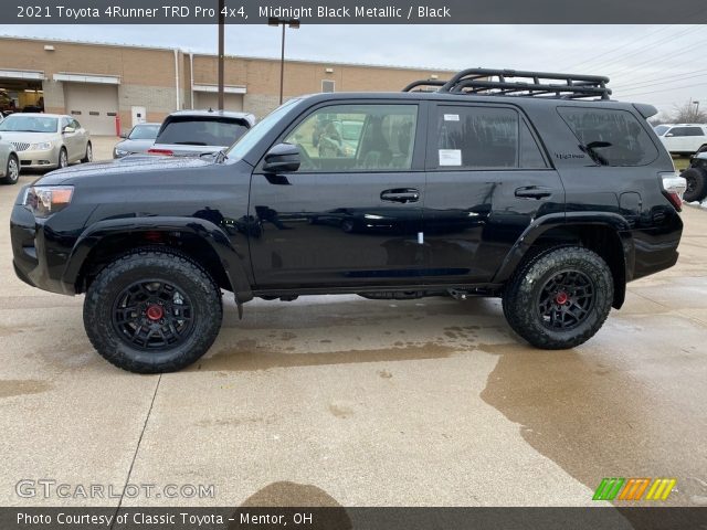 2021 Toyota 4Runner TRD Pro 4x4 in Midnight Black Metallic