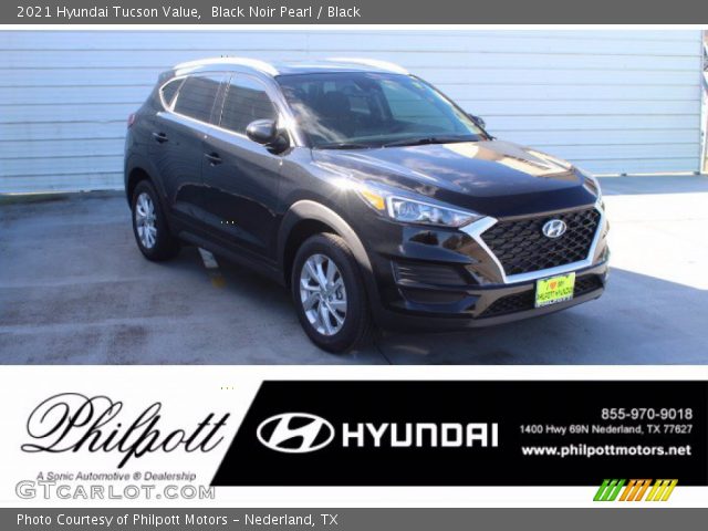2021 Hyundai Tucson Value in Black Noir Pearl