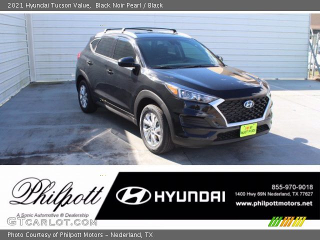 2021 Hyundai Tucson Value in Black Noir Pearl