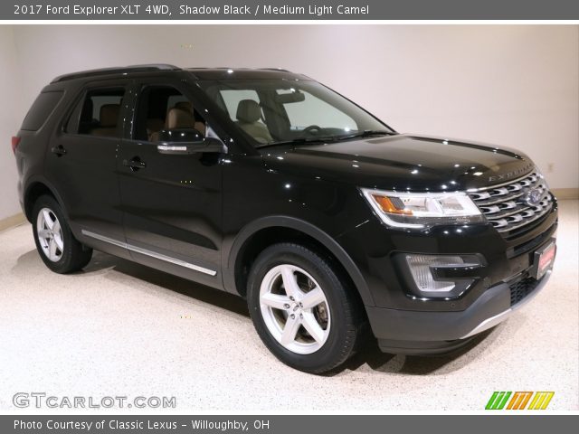 2017 Ford Explorer XLT 4WD in Shadow Black