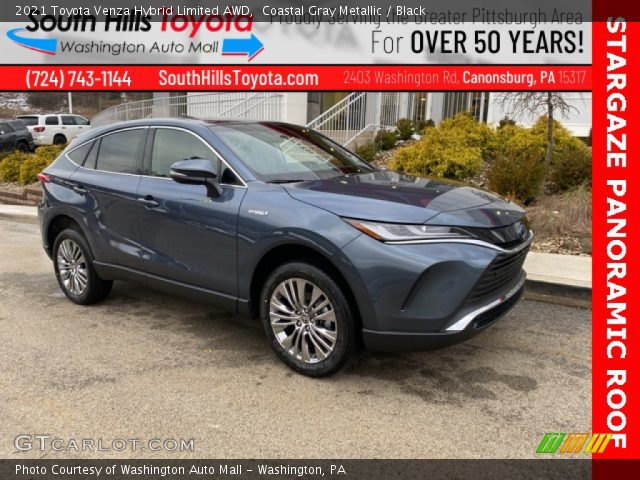 2021 Toyota Venza Hybrid Limited AWD in Coastal Gray Metallic