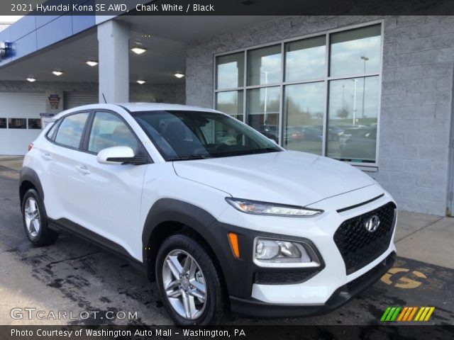 2021 Hyundai Kona SE AWD in Chalk White