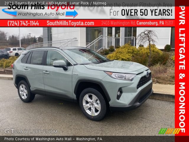 2021 Toyota RAV4 XLE AWD Hybrid in Lunar Rock