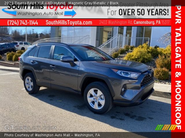 2021 Toyota RAV4 XLE AWD Hybrid in Magnetic Gray Metallic