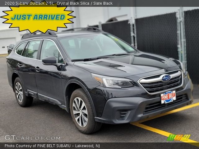 2020 Subaru Outback 2.5i in Crystal Black Silica