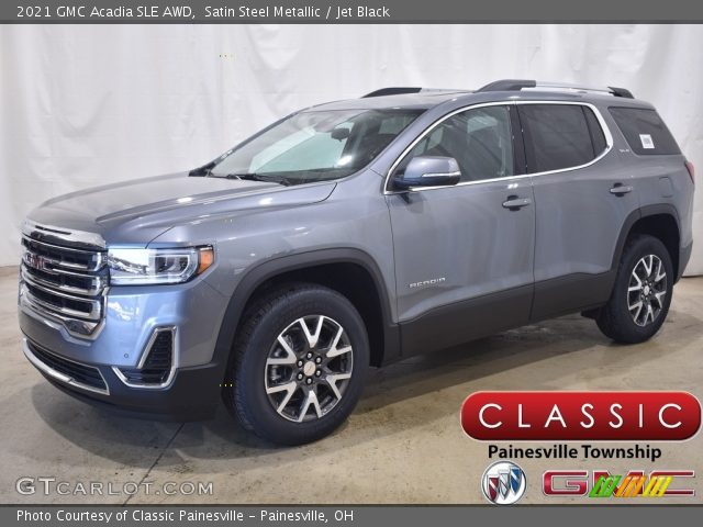 2021 GMC Acadia SLE AWD in Satin Steel Metallic