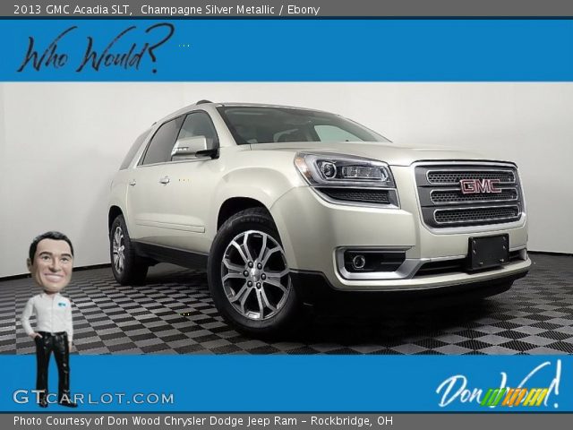 2013 GMC Acadia SLT in Champagne Silver Metallic