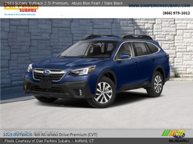 2021 Subaru Outback 2.5i Premium in Abyss Blue Pearl