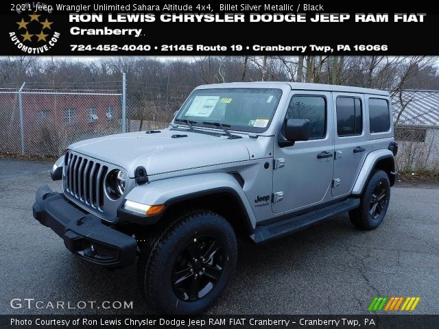 2021 Jeep Wrangler Unlimited Sahara Altitude 4x4 in Billet Silver Metallic