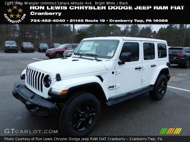 2021 Jeep Wrangler Unlimited Sahara Altitude 4x4 in Bright White