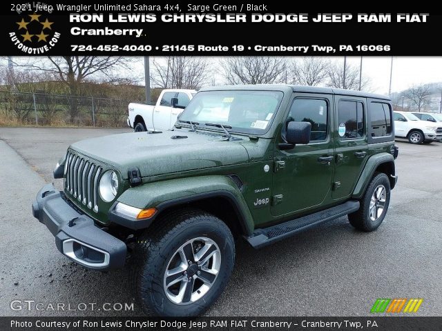 2021 Jeep Wrangler Unlimited Sahara 4x4 in Sarge Green