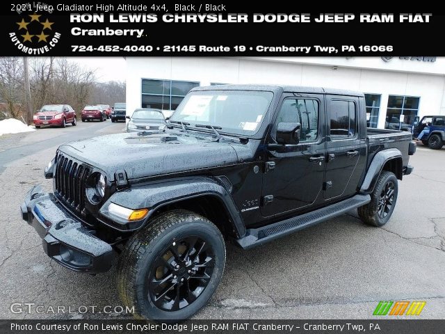 2021 Jeep Gladiator High Altitude 4x4 in Black