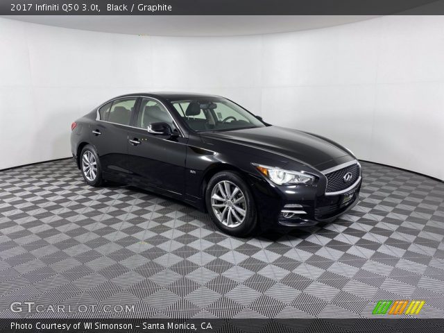 2017 Infiniti Q50 3.0t in Black