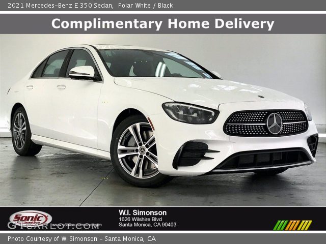 2021 Mercedes-Benz E 350 Sedan in Polar White