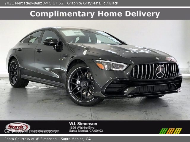 2021 Mercedes-Benz AMG GT 53 in Graphite Gray Metallic