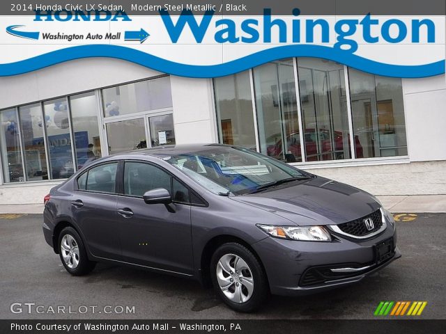 2014 Honda Civic LX Sedan in Modern Steel Metallic