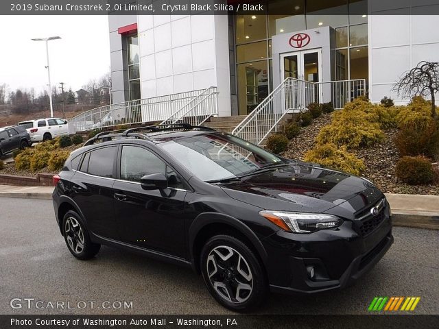 2019 Subaru Crosstrek 2.0i Limited in Crystal Black Silica