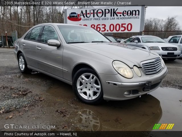 2005 Mercedes-Benz E 320 4Matic Sedan in Brilliant Silver Metallic