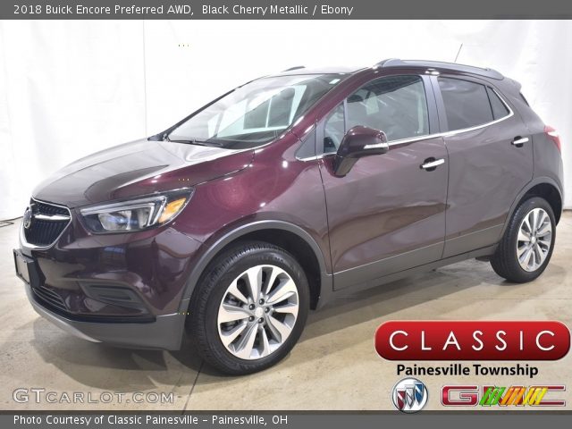 2018 Buick Encore Preferred AWD in Black Cherry Metallic