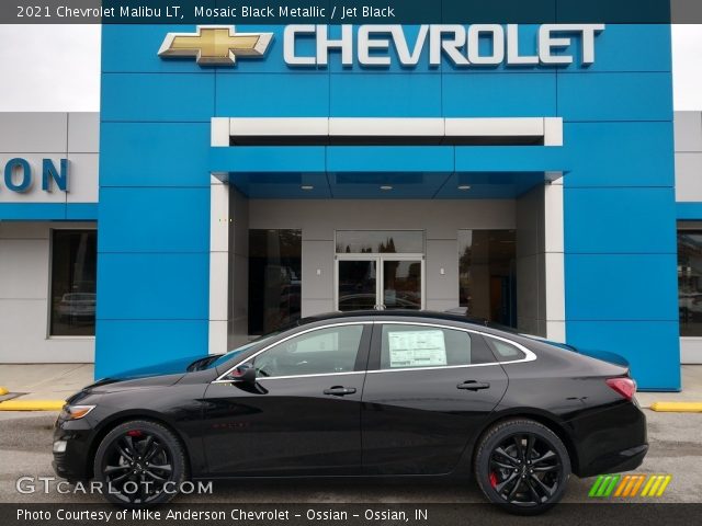 2021 Chevrolet Malibu LT in Mosaic Black Metallic