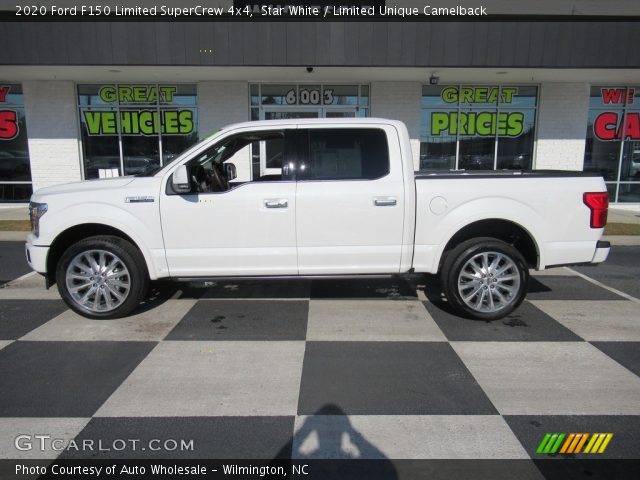 2020 Ford F150 Limited SuperCrew 4x4 in Star White