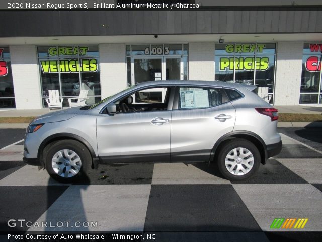 2020 Nissan Rogue Sport S in Brilliant Aluminum Metallic