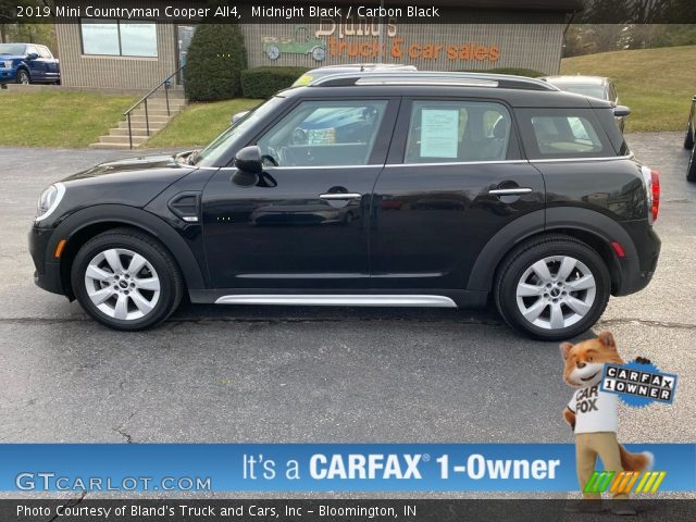 2019 Mini Countryman Cooper All4 in Midnight Black