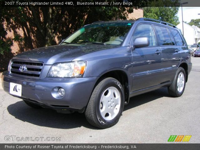2007 Toyota Highlander Limited 4WD in Bluestone Metallic