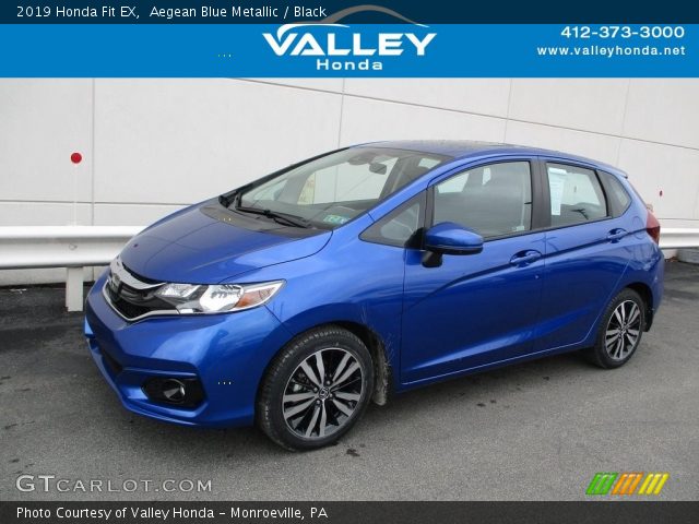 2019 Honda Fit EX in Aegean Blue Metallic