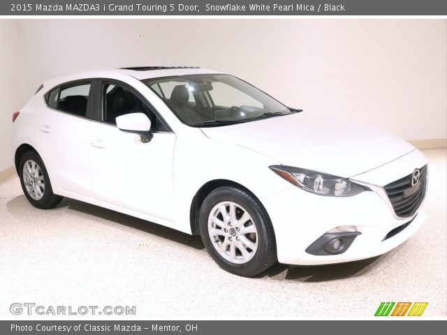 2015 Mazda MAZDA3 i Grand Touring 5 Door in Snowflake White Pearl Mica
