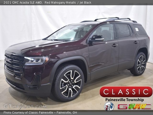 2021 GMC Acadia SLE AWD in Red Mahogany Metallic
