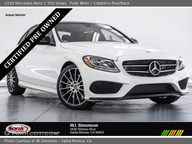 2018 Mercedes-Benz C 300 Sedan in Polar White