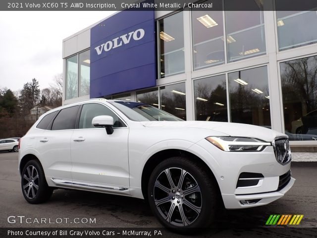 2021 Volvo XC60 T5 AWD Inscription in Crystal White Metallic