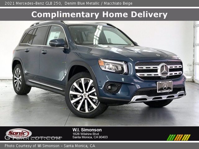 2021 Mercedes-Benz GLB 250 in Denim Blue Metallic