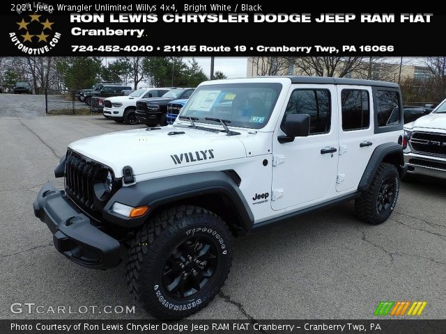 2021 Jeep Wrangler Unlimited Willys 4x4 in Bright White