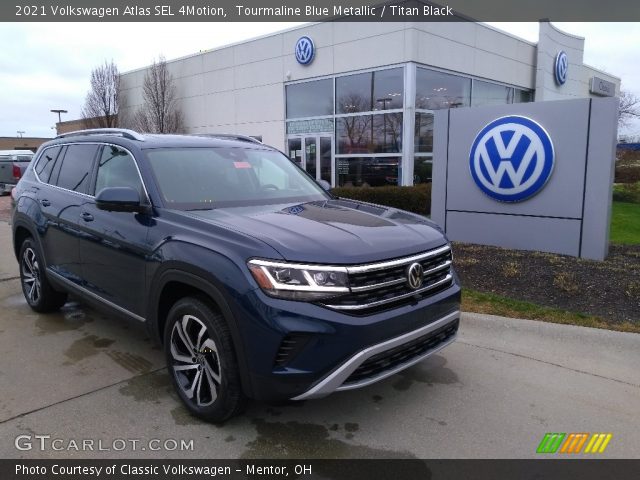2021 Volkswagen Atlas SEL 4Motion in Tourmaline Blue Metallic