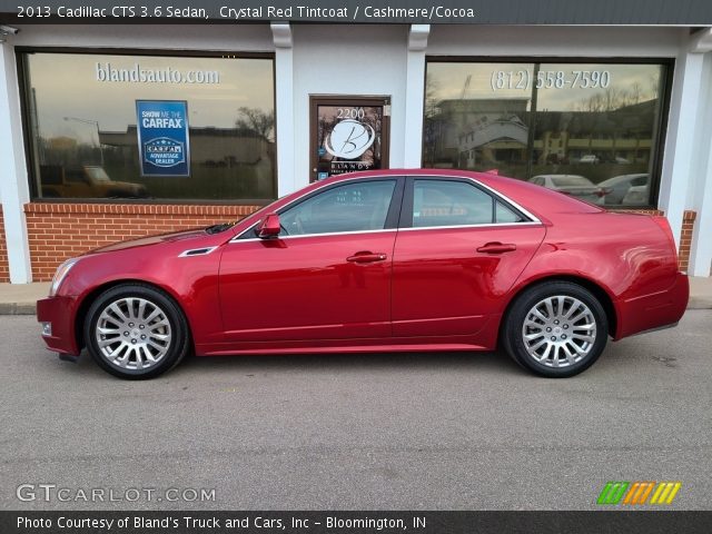 2013 Cadillac CTS 3.6 Sedan in Crystal Red Tintcoat