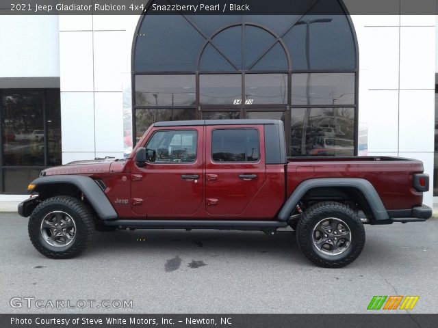 2021 Jeep Gladiator Rubicon 4x4 in Snazzberry Pearl