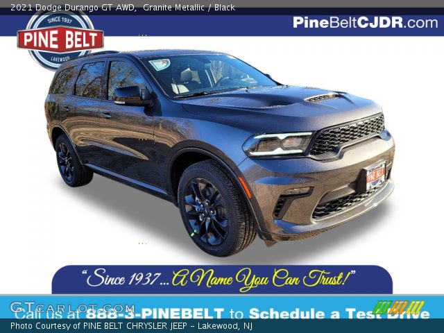 2021 Dodge Durango GT AWD in Granite Metallic