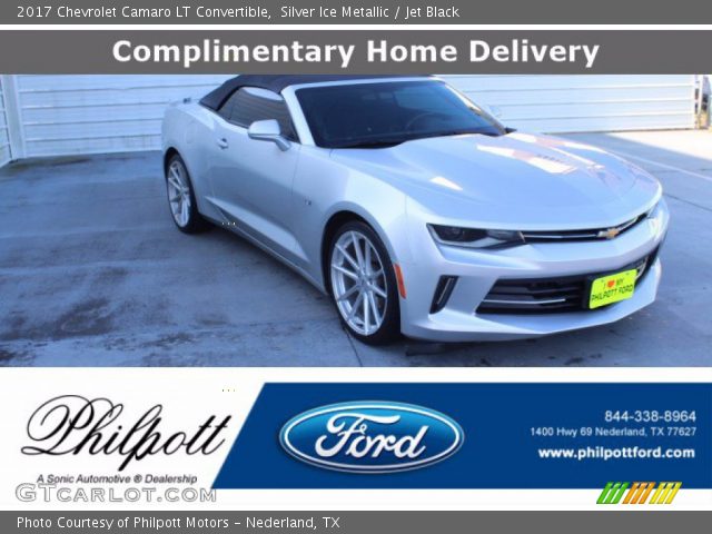 2017 Chevrolet Camaro LT Convertible in Silver Ice Metallic