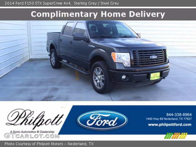 2014 Ford F150 STX SuperCrew 4x4 in Sterling Grey