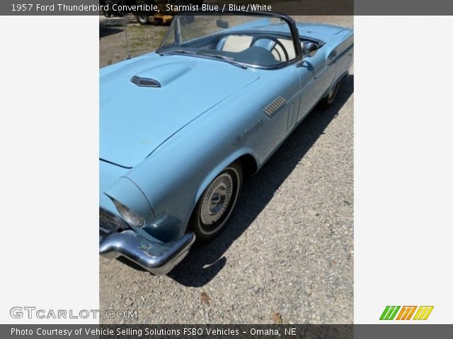 1957 Ford Thunderbird Convertible in Starmist Blue