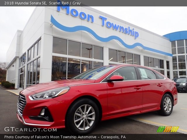 2018 Hyundai Sonata SE in Scarlet Red