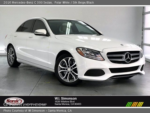 2016 Mercedes-Benz C 300 Sedan in Polar White