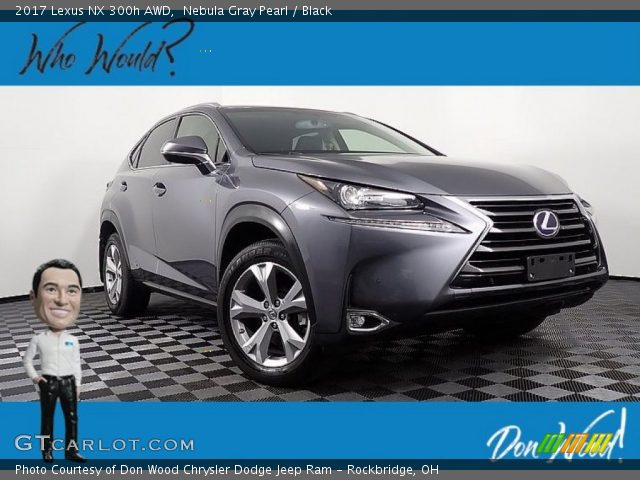 2017 Lexus NX 300h AWD in Nebula Gray Pearl