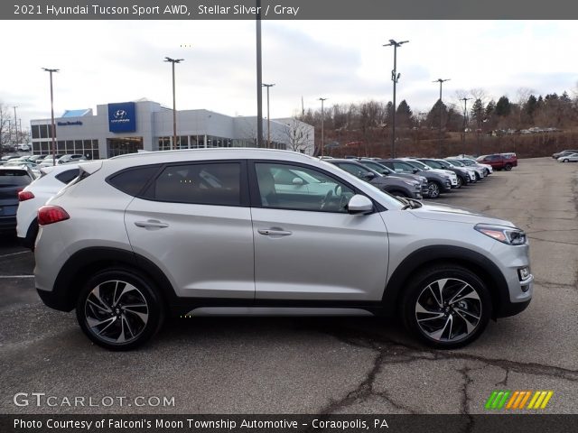 2021 Hyundai Tucson Sport AWD in Stellar Silver