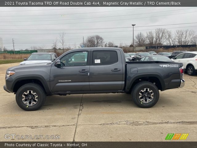 2021 Toyota Tacoma TRD Off Road Double Cab 4x4 in Magnetic Gray Metallic
