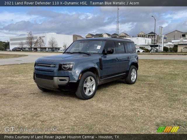 2021 Land Rover Defender 110 X-Dynamic HSE in Tasman Blue Metallic